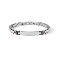 Pulsera Comete Hombre Zip in  Acero quirúrgico UBR 1228 - UBR 1228